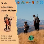 3 de novembre Sant Hubert, patró dels caçadors i les caçadores